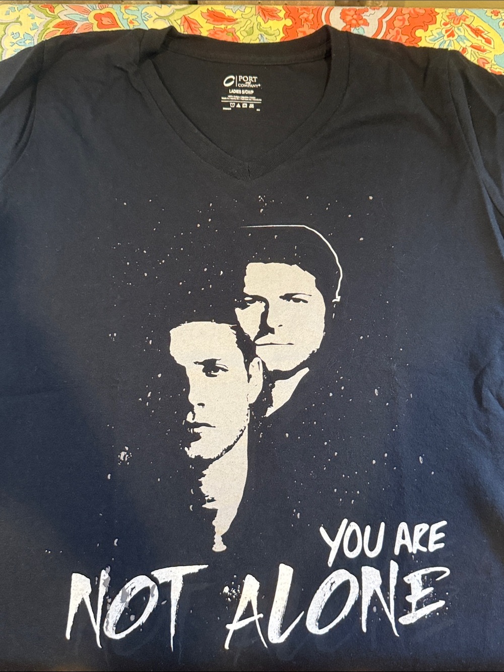 Supernatural You Are Not Alone T shirt - Picture 6 of 9